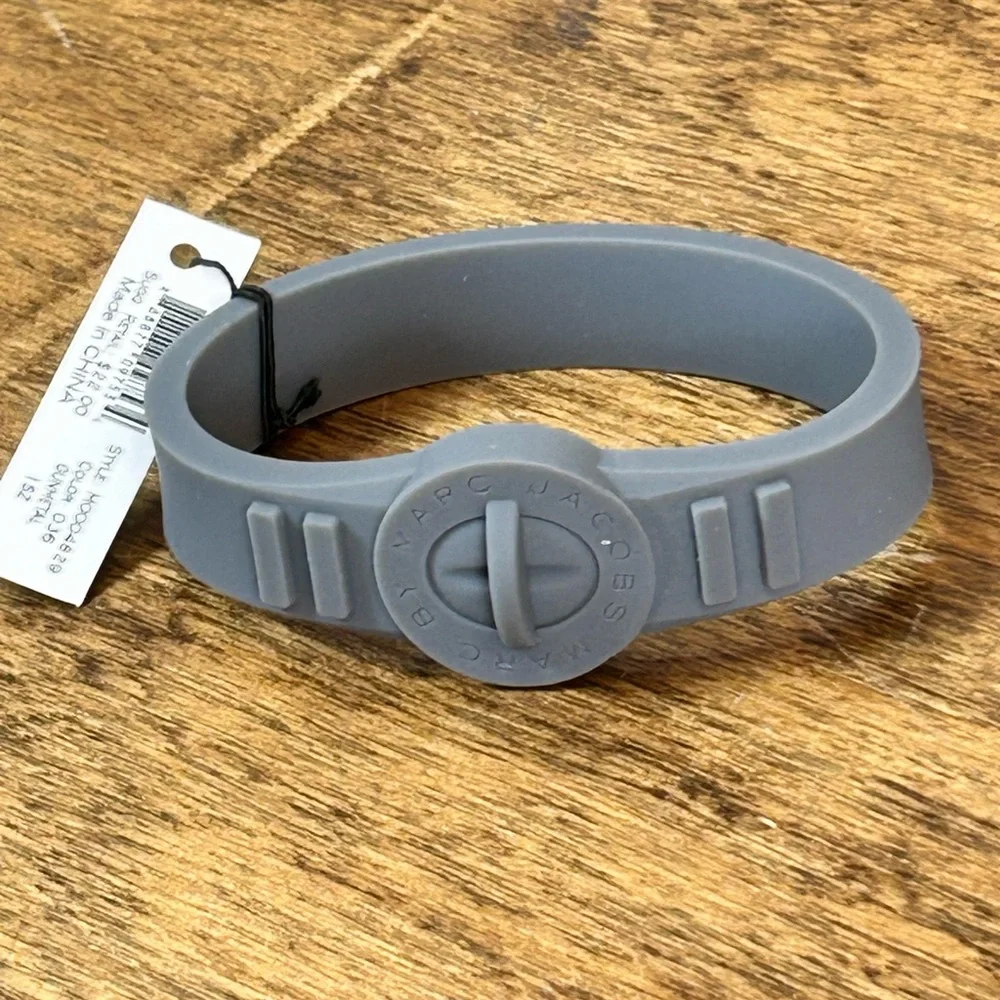 Marc By Marc Jacobs Gunmetal Gray Arm & Wristband